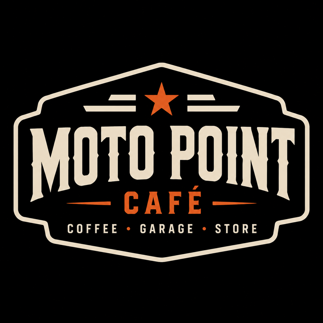 Logo Moto Point Café